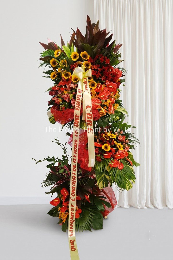 Congratulatory flowers